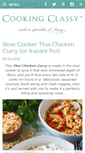 Mobile Screenshot of cookingclassy.com